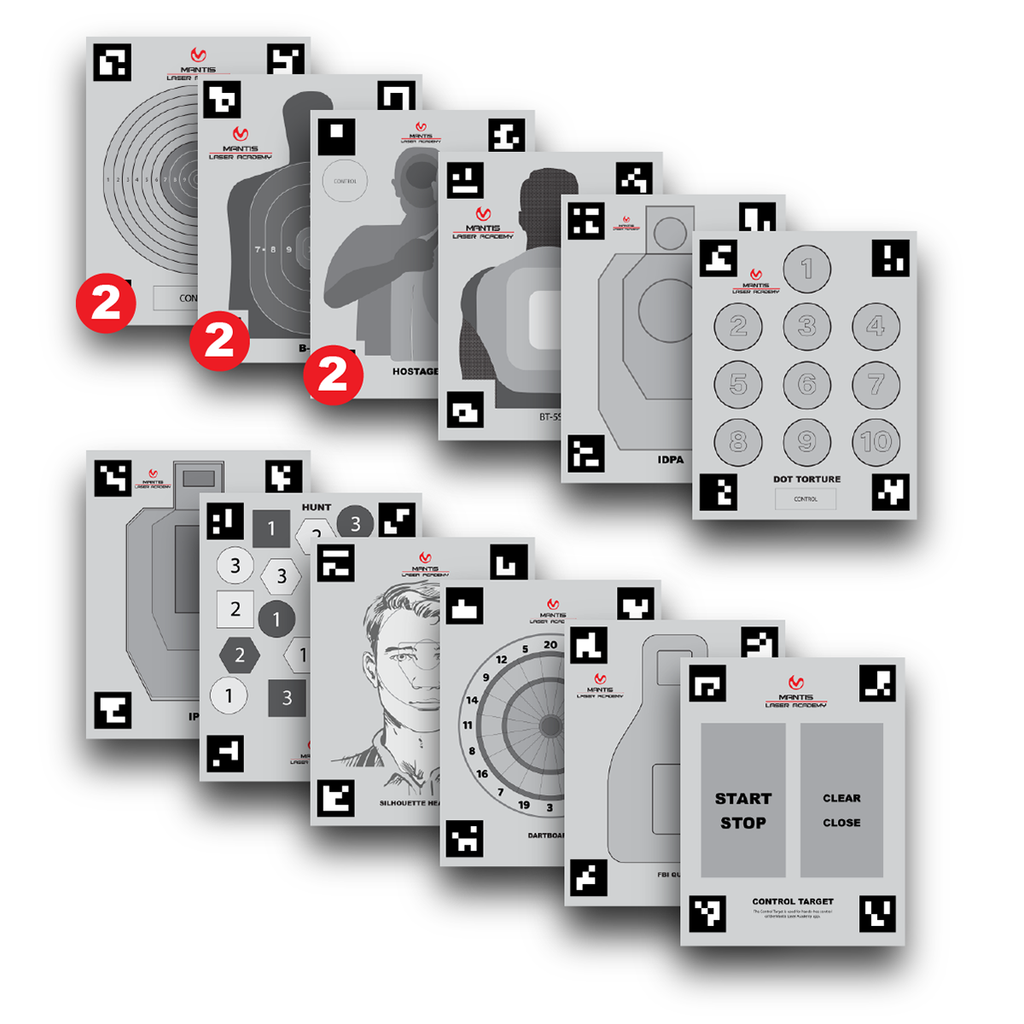 Mantis Targets | Smart Laser Targets for Practice & Training