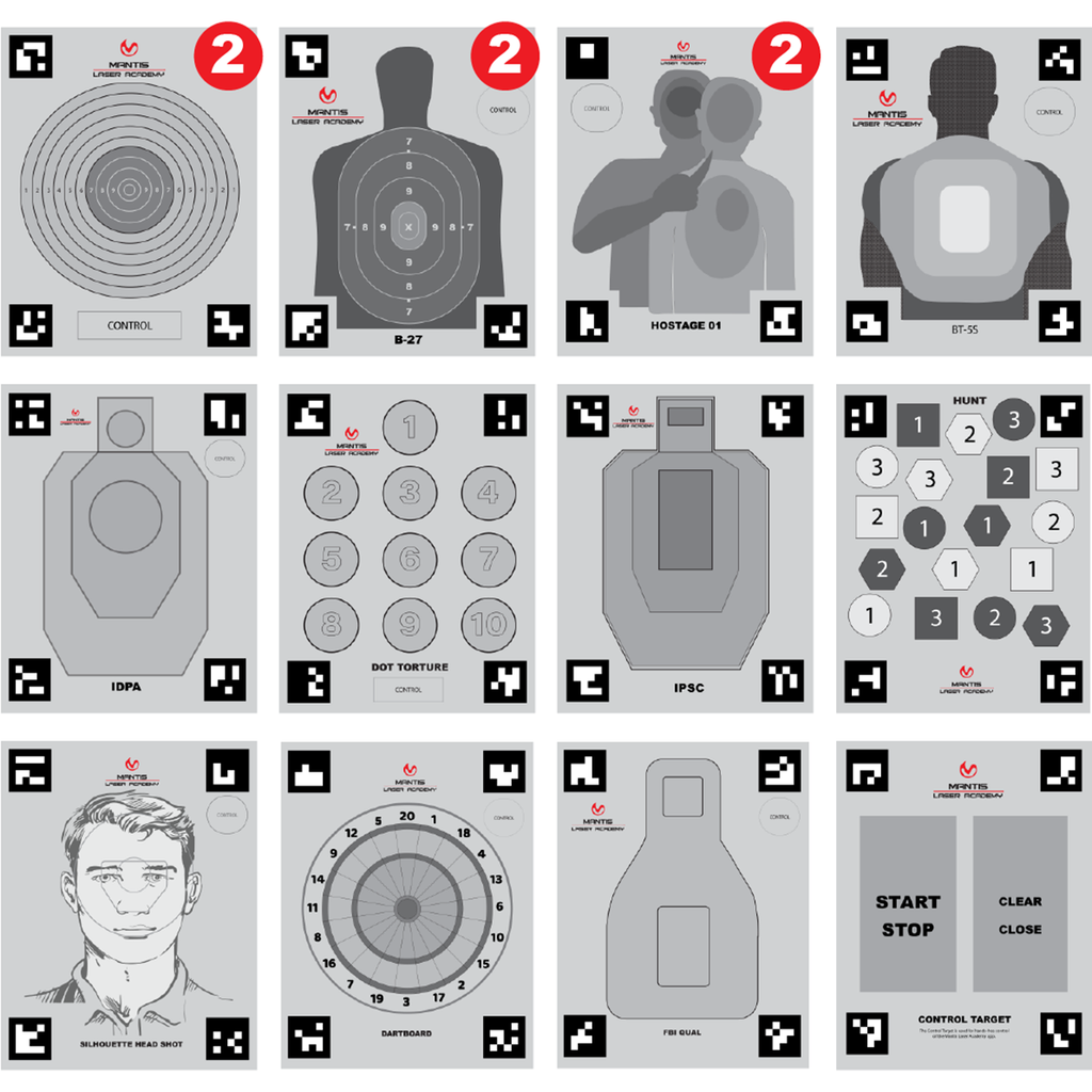 Mantis Targets | Smart Laser Targets for Practice & Training