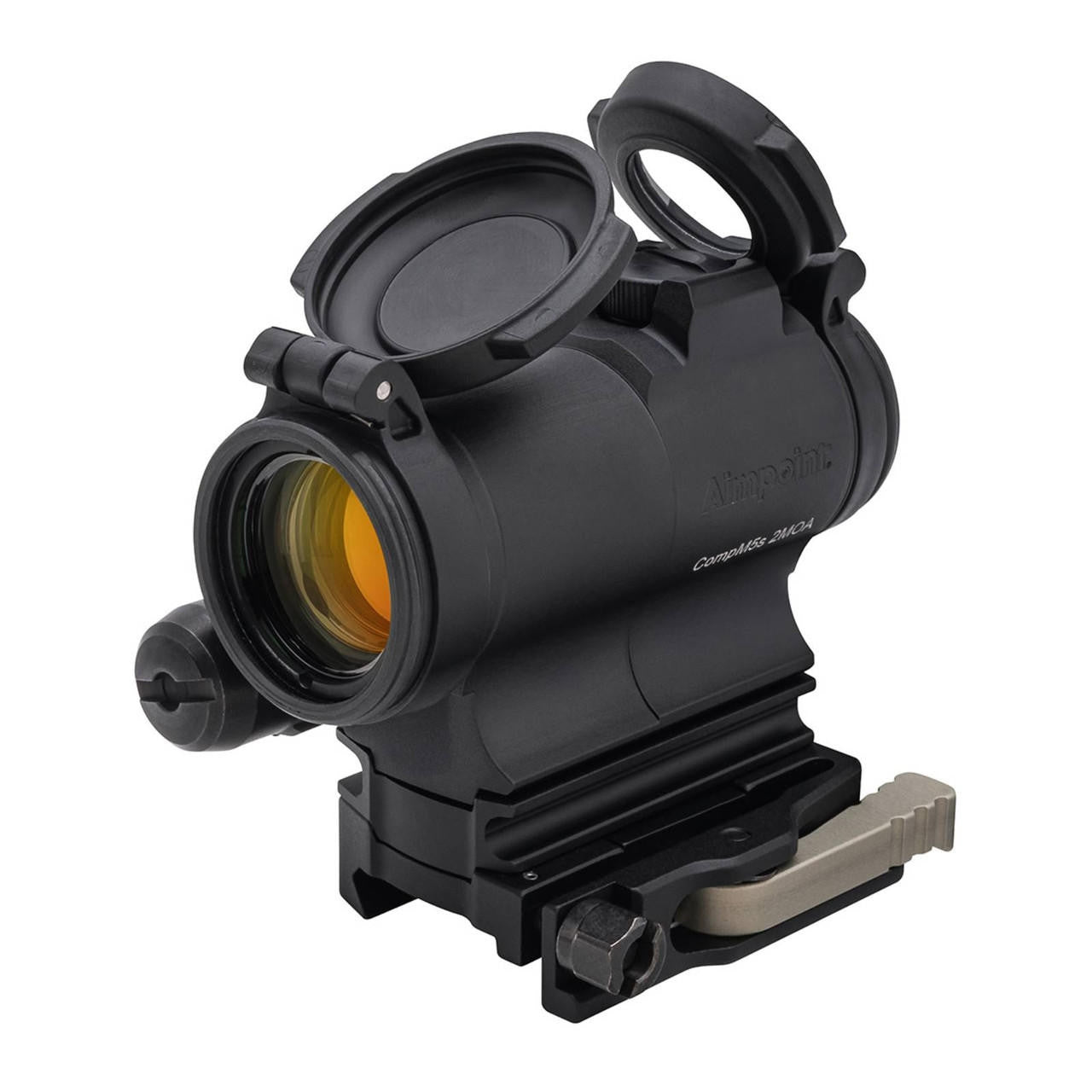 Aimpoint CompM5s | Red Dot Reflex Sight 5-Year Battery Life for Tactical Readiness