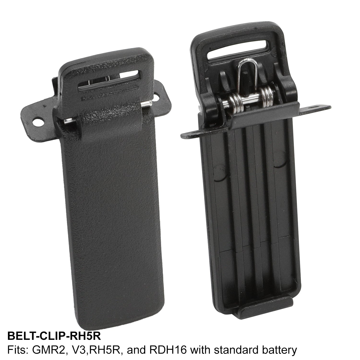 Replacement Belt Clip for Handheld Radios - GMR2 / V3 / RH5R / RDH16 (standard battery)