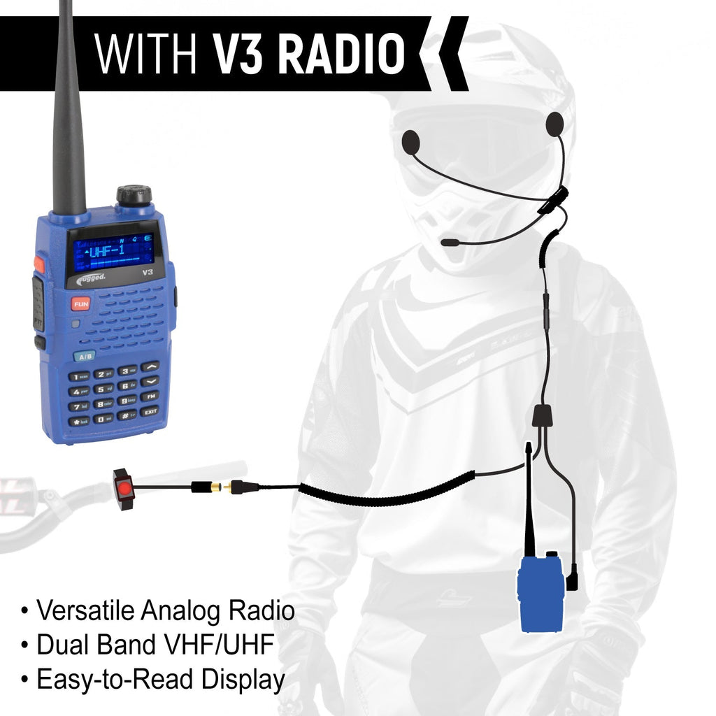 CONNECT BT2 Bluetooth Moto Kit with Radio - V3