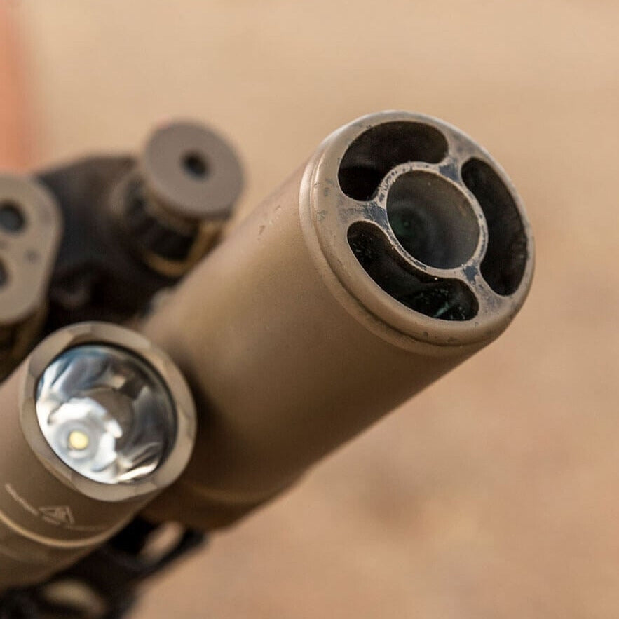 SureFire Warden | Muzzle Device for AR-15 & SBR | 5.56 & 7.62 Blast Control