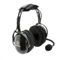 FHS Over-The-Head Fire Safety Industrial Headset - With PTT Button / For David Clark / Sigtronics / Avcomm