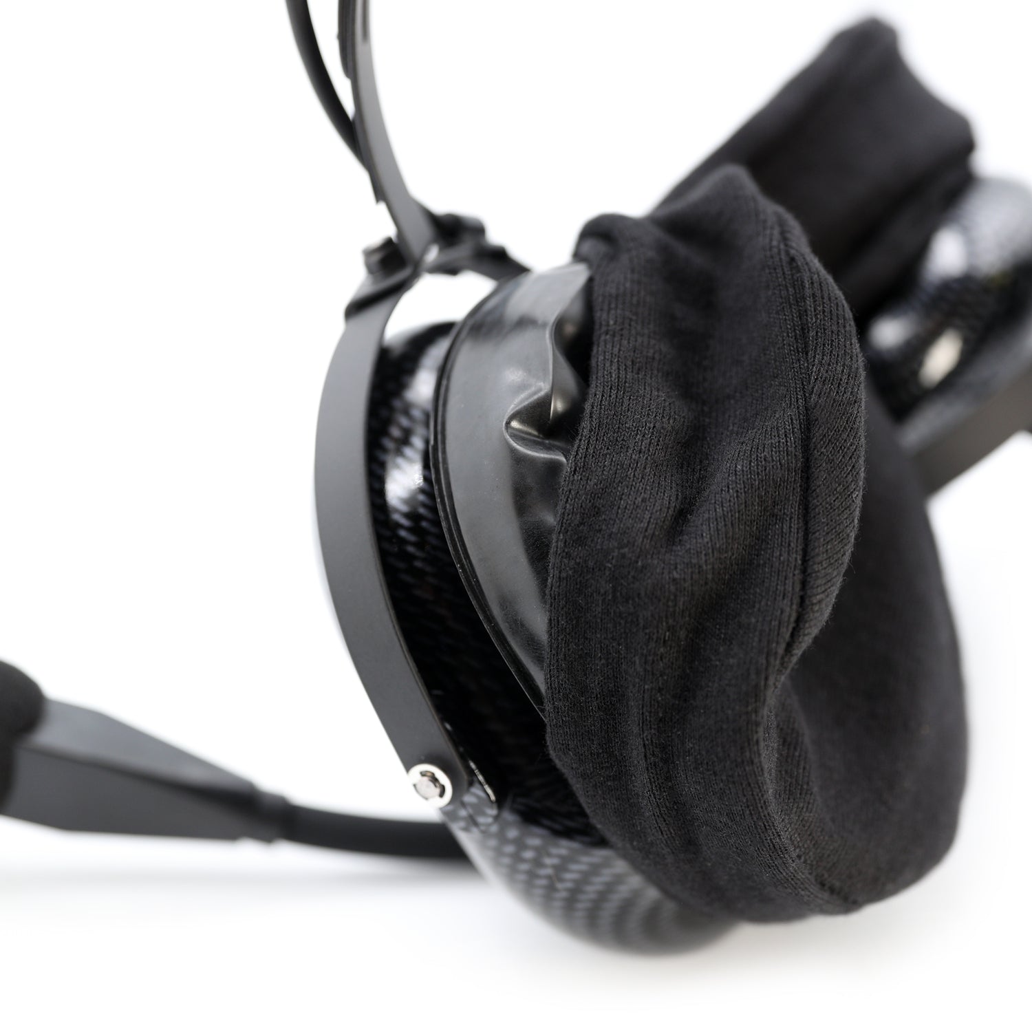 FHS Behind-The-Head Fire Safety Industrial Headset - With Mic On/Off Button / No Cable