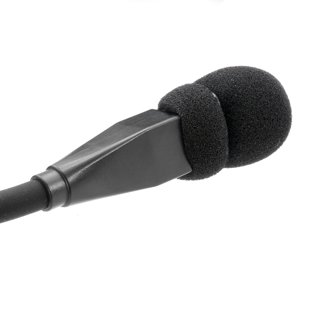 FHS Behind-The-Head Fire Safety Industrial Headset - With PTT Button / For David Clark / Sigtronics / Avcomm