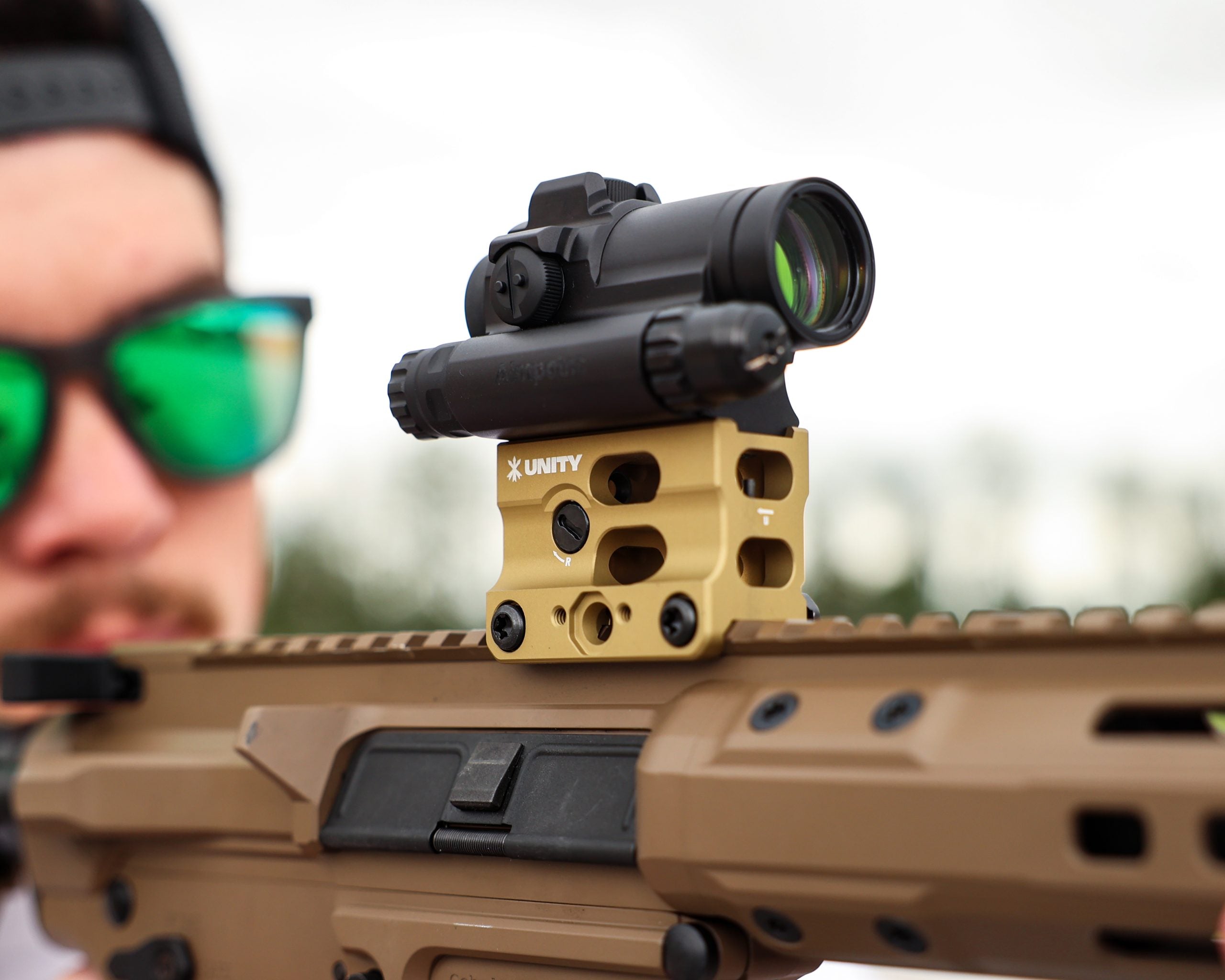 UNITY Tactical FAST Micro-SB | 2.26" Height Mount w/ Integrated BUIS & Standard Clamp