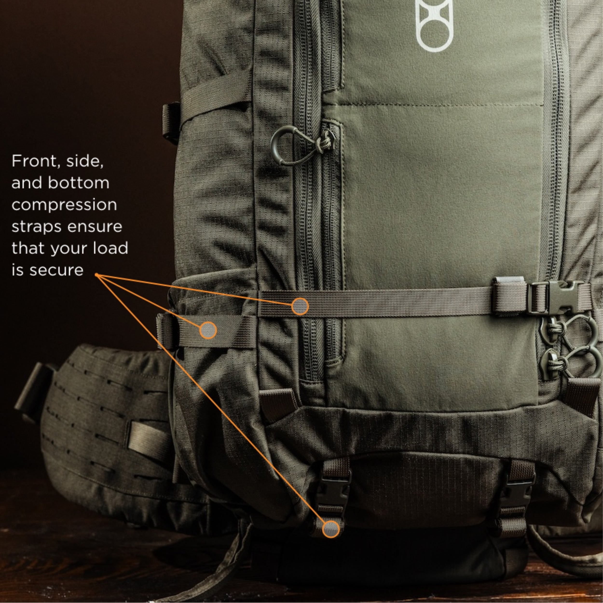 Eberlestock Brooks 3500 | Lightweight w/ Hydration Bladder Sleeve & Zippered Front Pockets