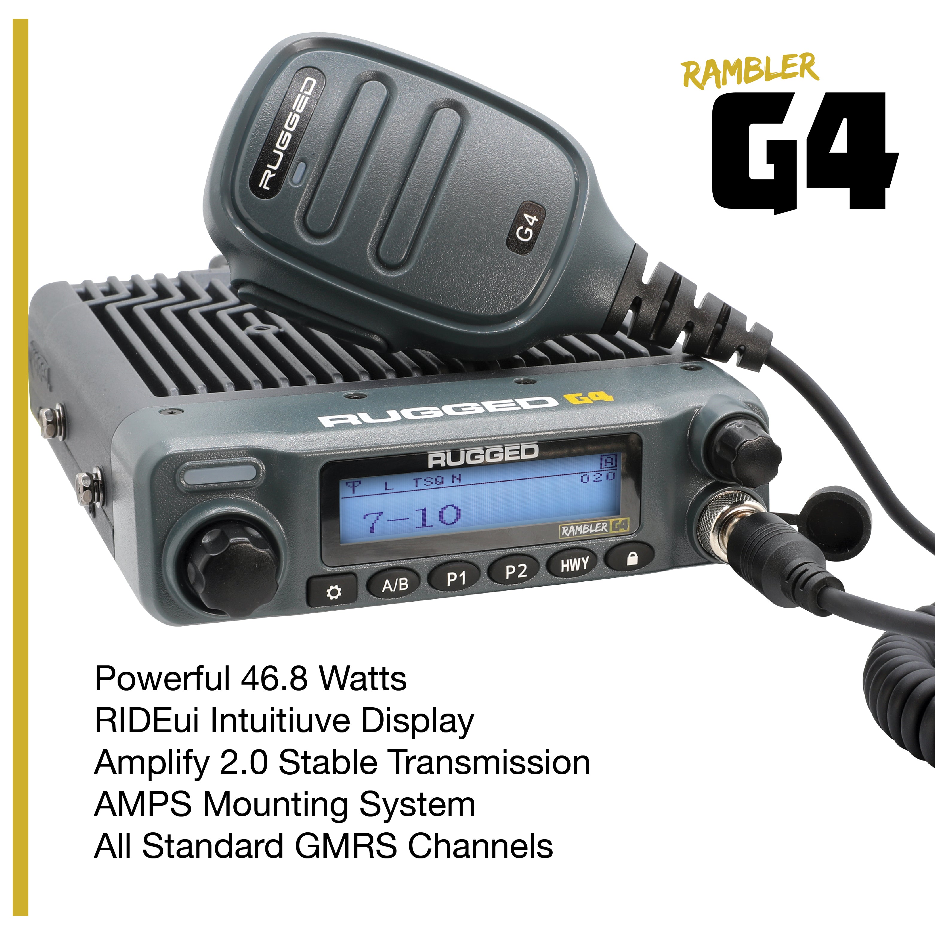 RAM TRX Two-Way Mobile Radio Kit - G1 Waterproof