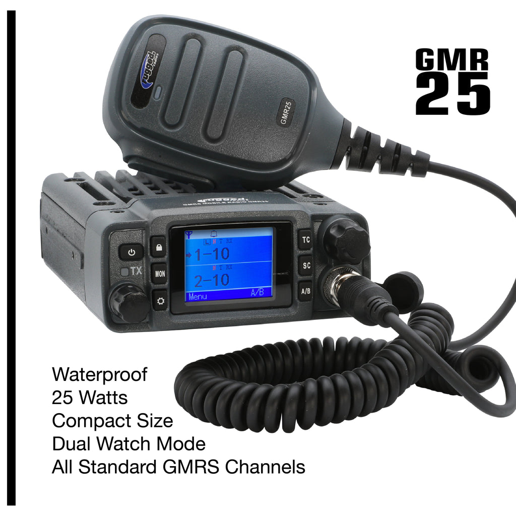 Ford Bronco Two-Way GMRS Mobile Radio Kit - G1 Waterproof