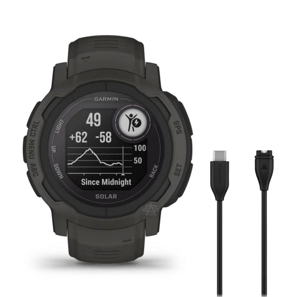 Garmin Instinct 2 Solar | Solar Smartwatch w/ SOS Detection
