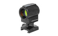Holosun Technologies SCRS |  Red Dot Sight |  Non-Magnified |  Fits 509T Footprint |  Red 2 MOA Dot |  Matte Finish |  Black |  Solar with 2032 Battery