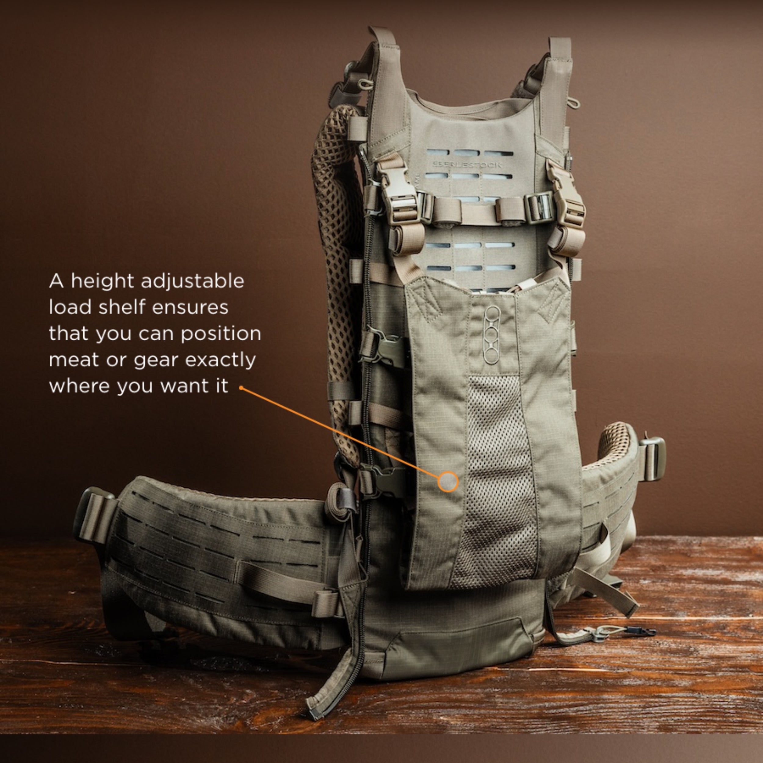 Eberlestock ModFrame | Lightweight w/ Hip-Belt & Height Adjustable