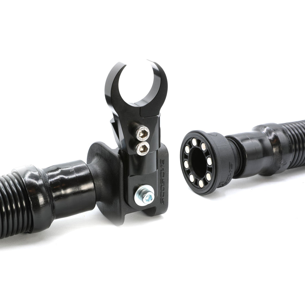 MAC-XC Magnetic Quick-Release for Helmet Air Pumper - with 1.25  Bar Mount