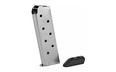 CMC Products Match Grade Magazine |  45ACP |  7 Rounds |  Fits Officer Size 1911 |  Includes Polymer Base Pad |  Stainless