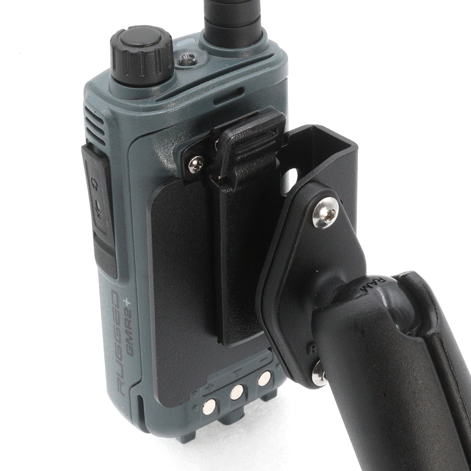 RAM Mount for Handheld Radios - Hard Mount / Radio and Hand Mic