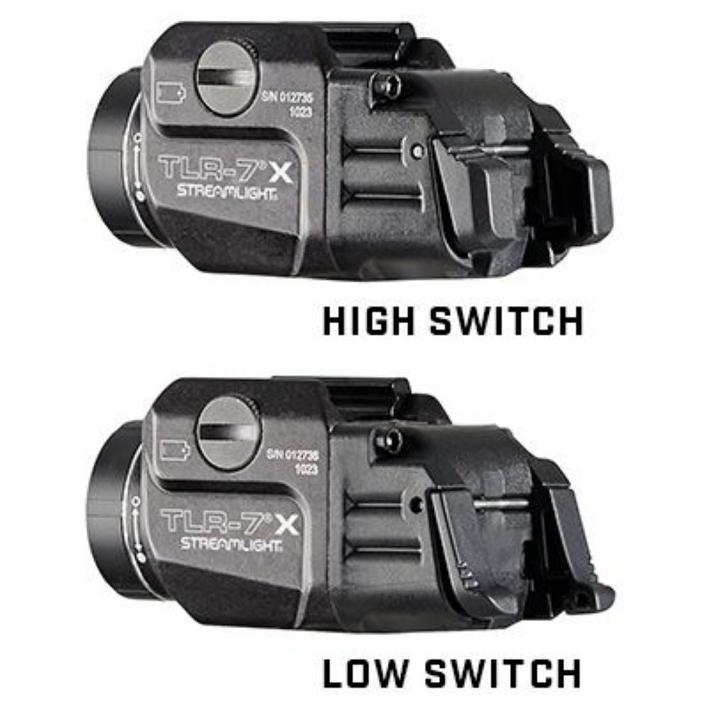 Streamlight TLR-7X | Compact 500 Lumens pistol light w/ Rechargeable Battery 