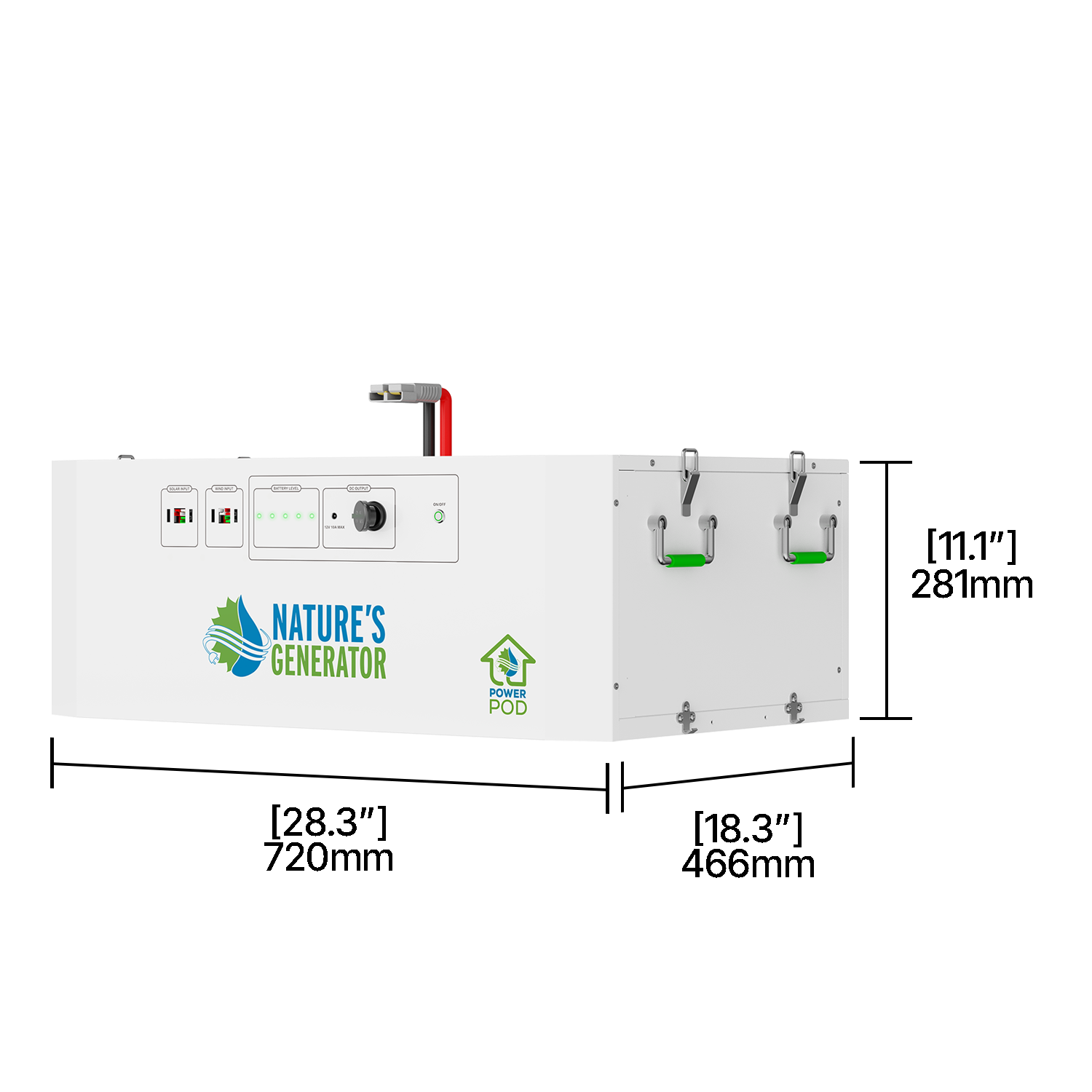 Powerhouse Gen 2 Solar Generator and Transfer Switch