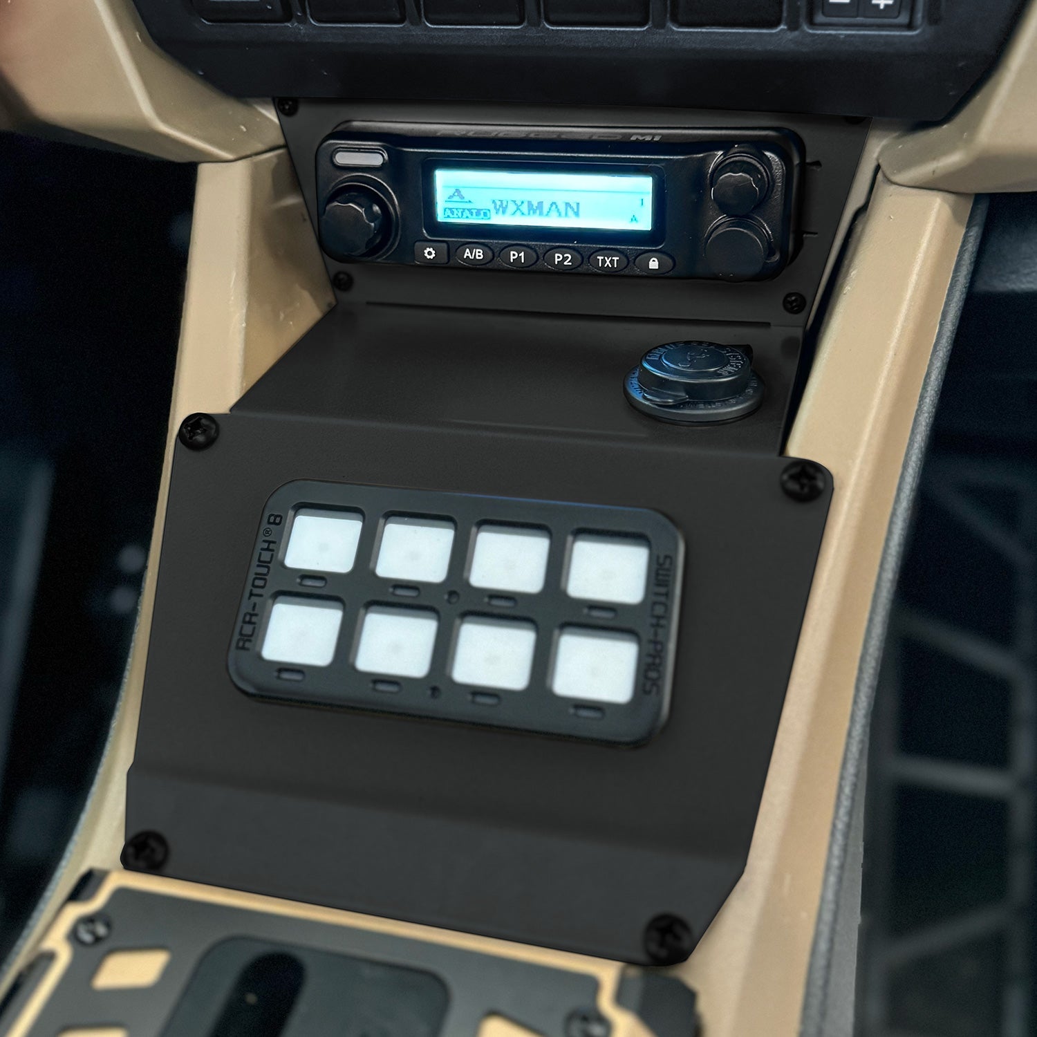 2025 Polaris RZR Pro XP Pro R and Pro S Radio Mount