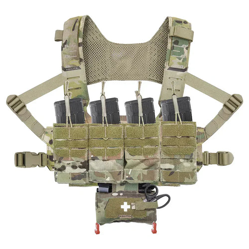 Agilite Reaper Rig | Fully Modular & Scalable Chest Rig w/ Placard & MOLLE Compatible