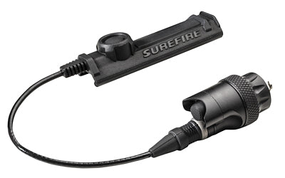 Surefire Remote Switch |  Scoutlight |  Dual Sw/Tail Cap Assy For M6XX Scoutlight Series |  Includes SR07 Rail Tape Switch |  Black
