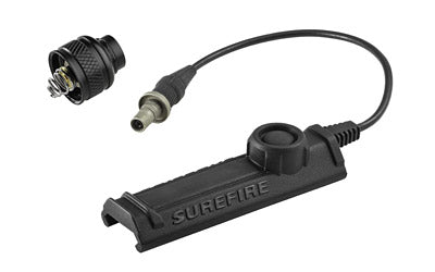 Surefire Replacement Rear Cap Assembly |  Fits M6XX Scoutlight Series |  Includes SR07 Rail Mount Tape Switch |  Black Finish