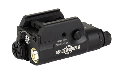 Surefire XC1 Compact Pistol Light |  300 Lumens |  Matte Finish |  Black |  Includes 1x AAA Rechargeable NiMH Battery
