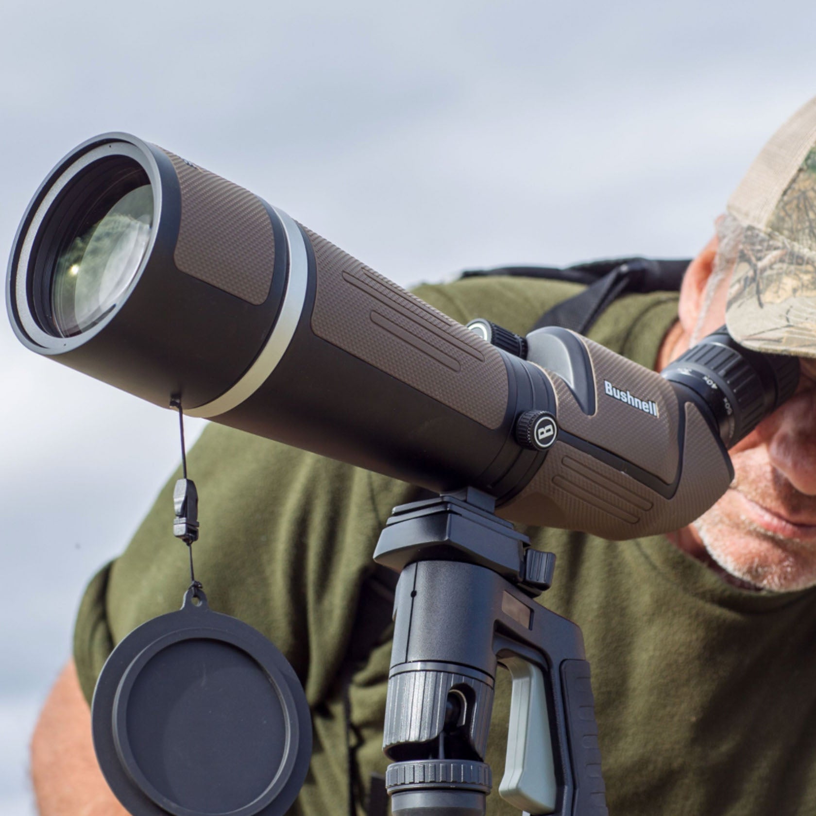 Bushnell Sentry Spotting Scope | Waterproof 18-36x50mm Optic | Long-Range Viewing