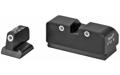 Trijicon Tritium Night Sight |  Fits Colt 1911 |  Green/Green |  3 Dot |  .125 Tenon