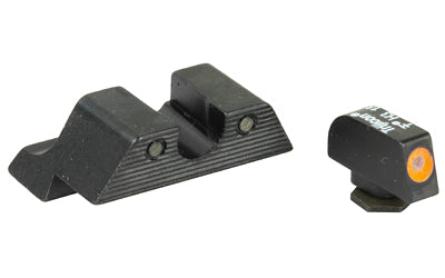 Trijicon HD XR Night Sight Set |  3 Dot Green Tritium With Yellow Front Outline |  Fits Glock 17/19/26/27/33/34