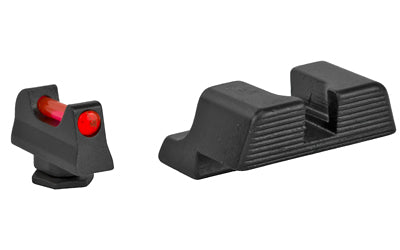 Trijicon Fiber Sight |  Fits GLOCK 17/19/26/27/33/34 |  Comes With Red and Green Fiber