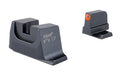 Trijicon Suppressor/Optic Height |  Night Sights |  Orange Front with Metal Rear & Green Lamps |  Fits Smith & Wesson M&P C.O.R.E./M&P M2.0