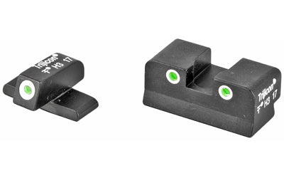 Trijicon Tritium Night Sight |  Fits M&P |  Green/Green |  Matte Finish |  3 Dot