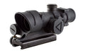 Trijicon ACOG Rifle Scope |  4X32 LED |  Red Crosshair .223 Ballistic Reticle |  Includes TA51 Flat Top Adapter |  Matte Finish