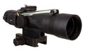 Trijicon ACOG |  3X30mm |  Dual Illuminated Green Chevron .233/62 Grain |  Includes Q-LOC Mount |  Matte Finish |  Black