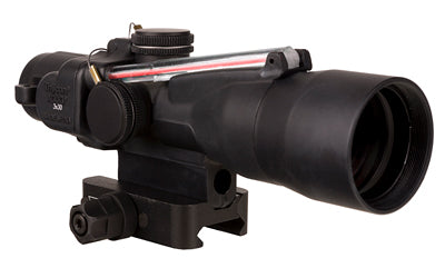 Trijicon ACOG |  3X30mm |  Dual Illuminated Green Chevron .233/62 Grain |  Includes Q-LOC Mount |  Matte Finish |  Black
