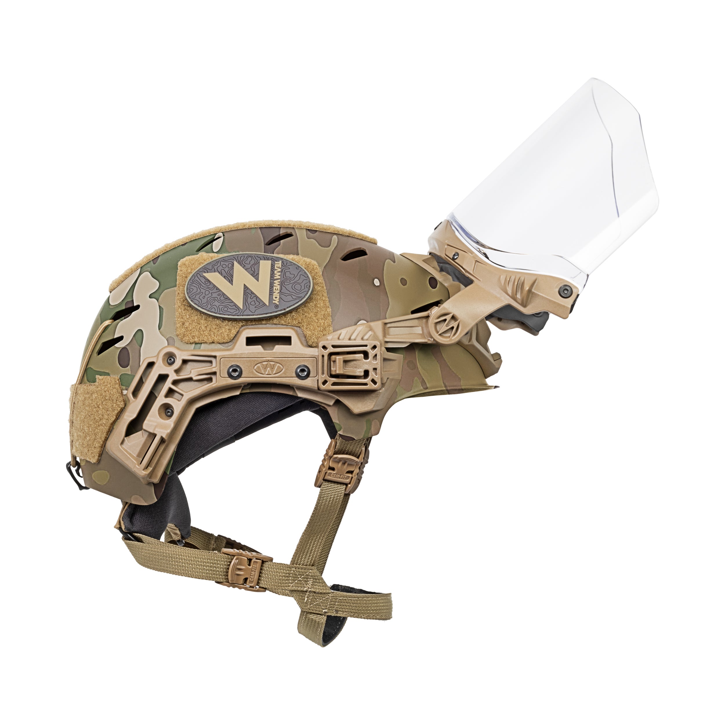 Team Wendy Exfil Face Shield | All Sizes & Colors Available (Upgraded to EXFIL Face Shield V2)