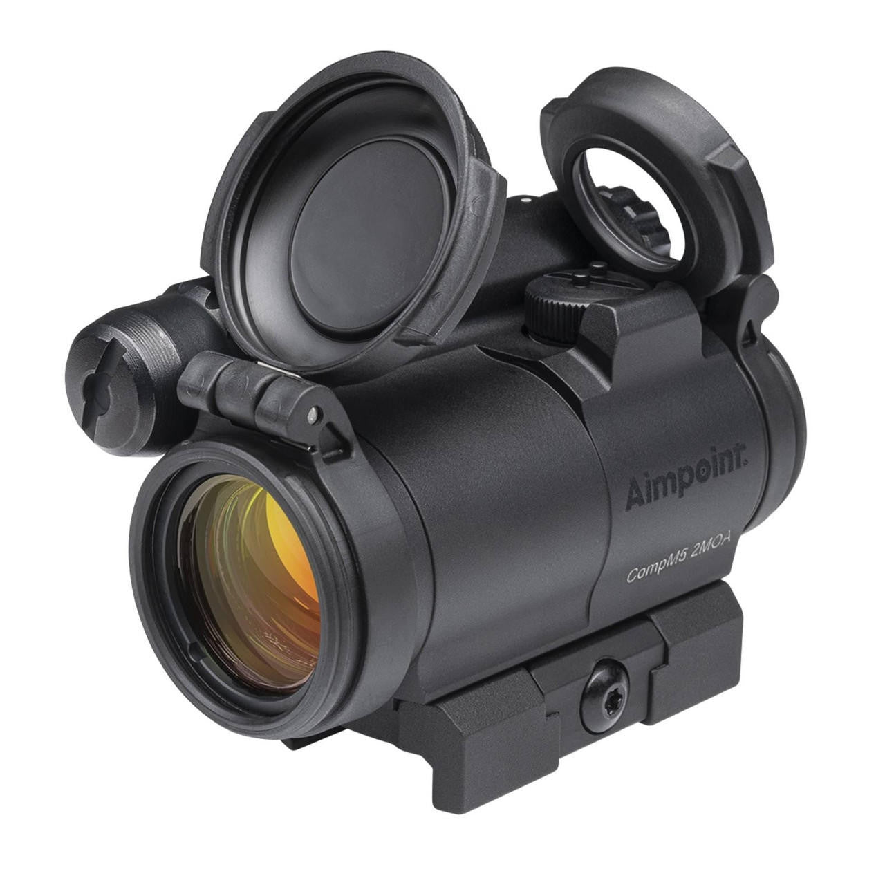 Aimpoint CompM5 | 2 MOA Red Dot Sight | 5-Year Battery Life & Night Vision Compatible