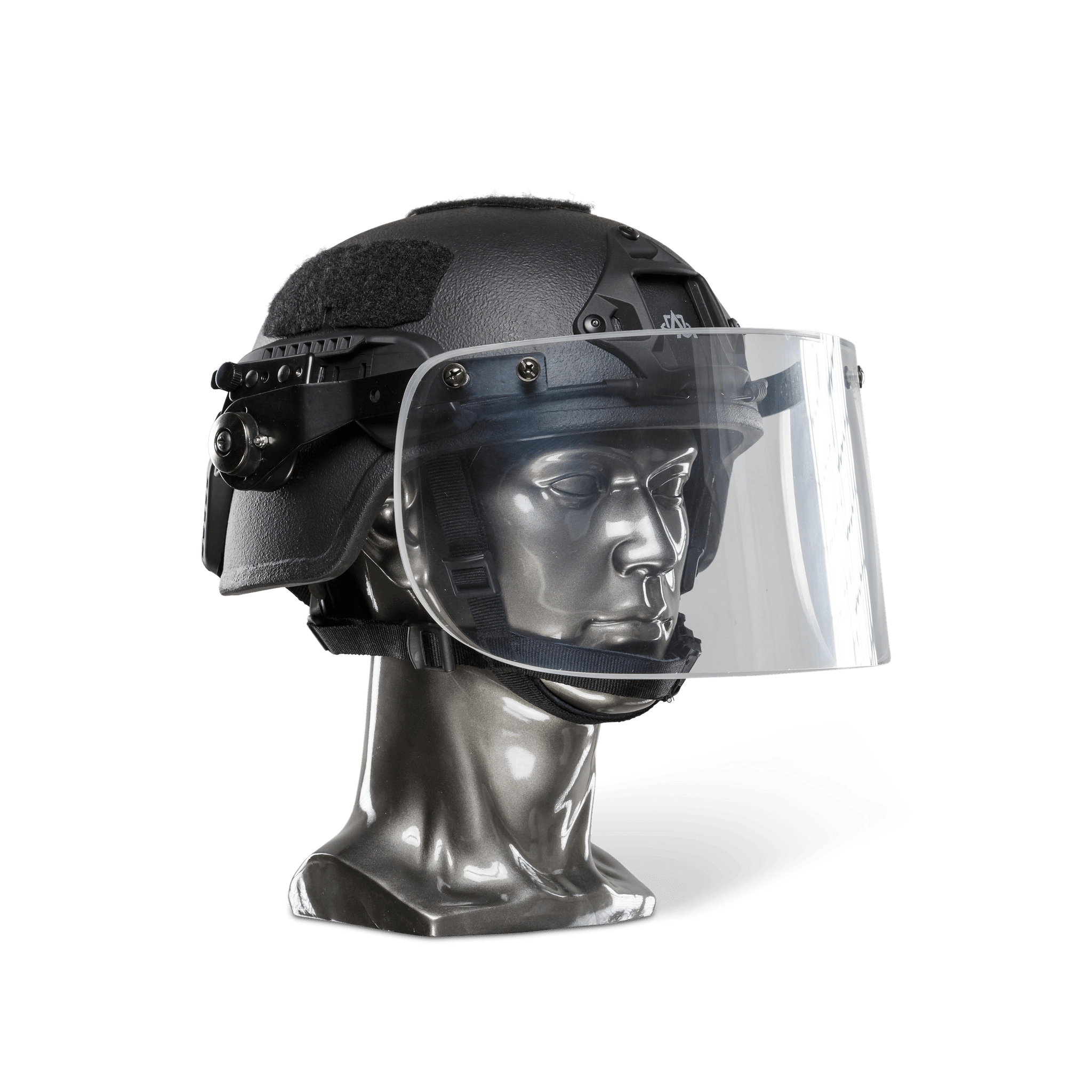 Ballistic Helmet with Face Shield | NIJ Level IIIA+