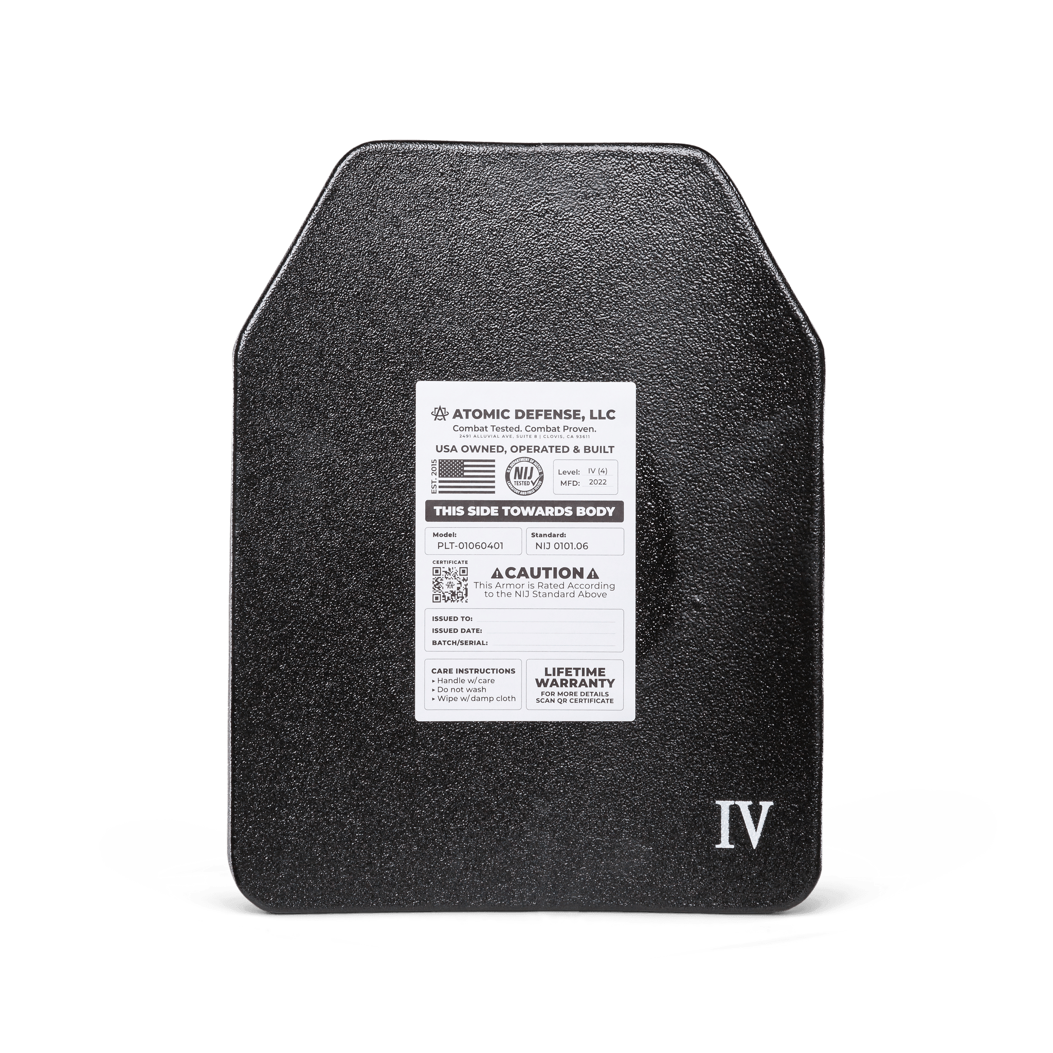 Bulletproof Backpack Insert | Level 3A, 3 and 4 Options