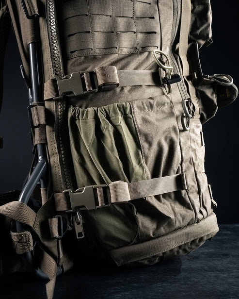 Eberlestock Mission Ruck Pack | Massive 80L Capacity & Radio-Ready Cable Routing | Full Modularity for Custom Gear Attachments