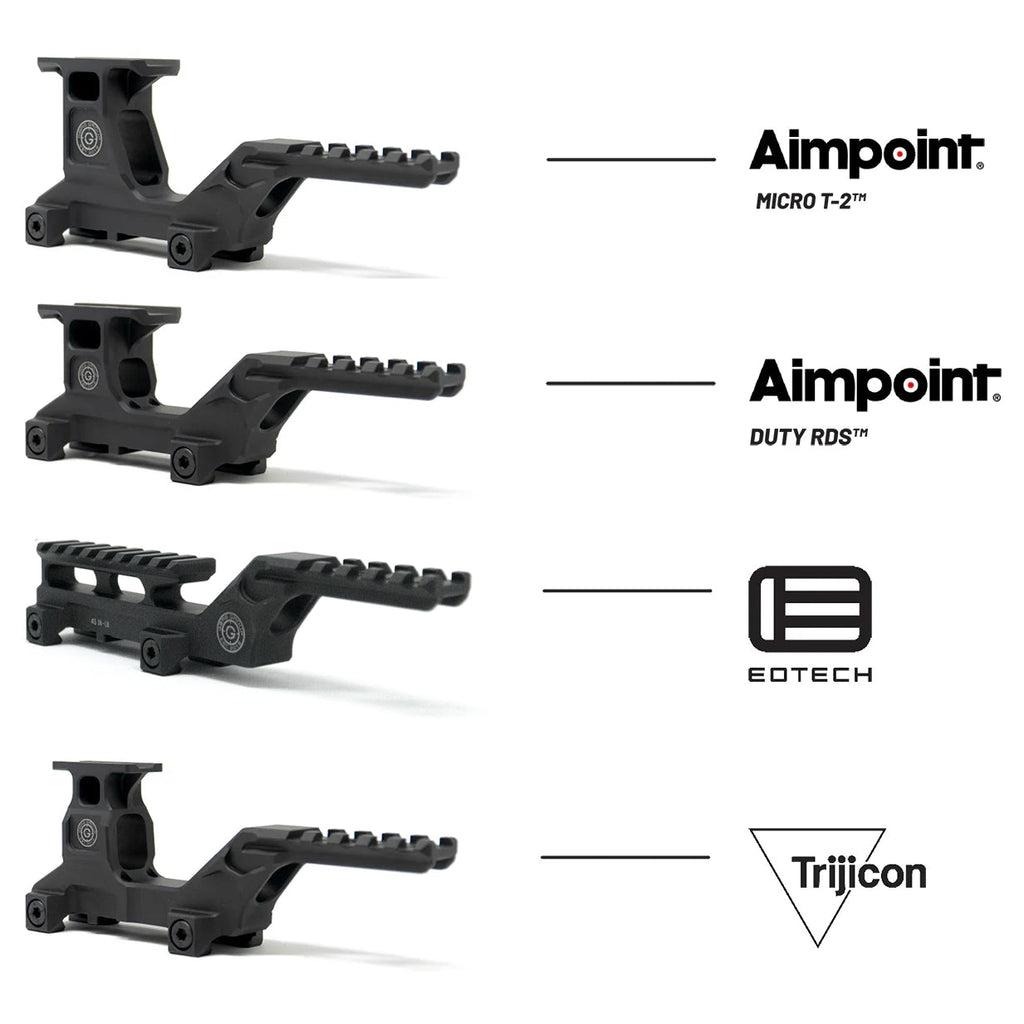 GBRS Hydra Mount | Optic & Laser Mount, NVG Ready | Proudly Made in the USA