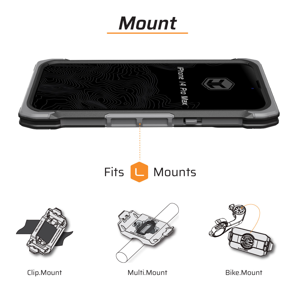 Juggernaut Case iPhone 14 Pro Max ENDVR Phone Case | Made in USA