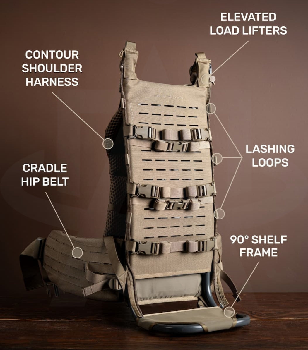 Eberlestock Mainframe II | The Most Comfortable Frame for Heavy Loads | No Shoulder Pain