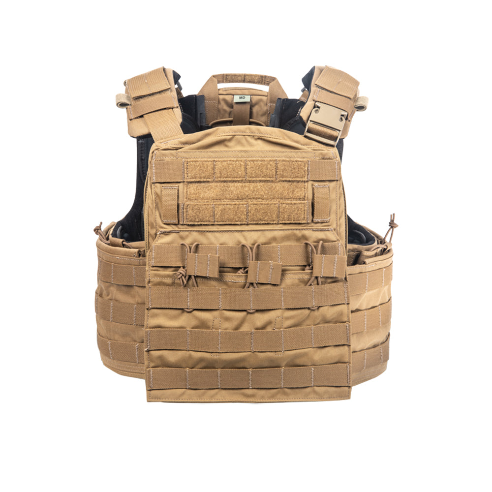 Crye CPC | Cage Plate Carrier w/ Doffing System, Mag, Radio & Admin Pouches (Like-New)