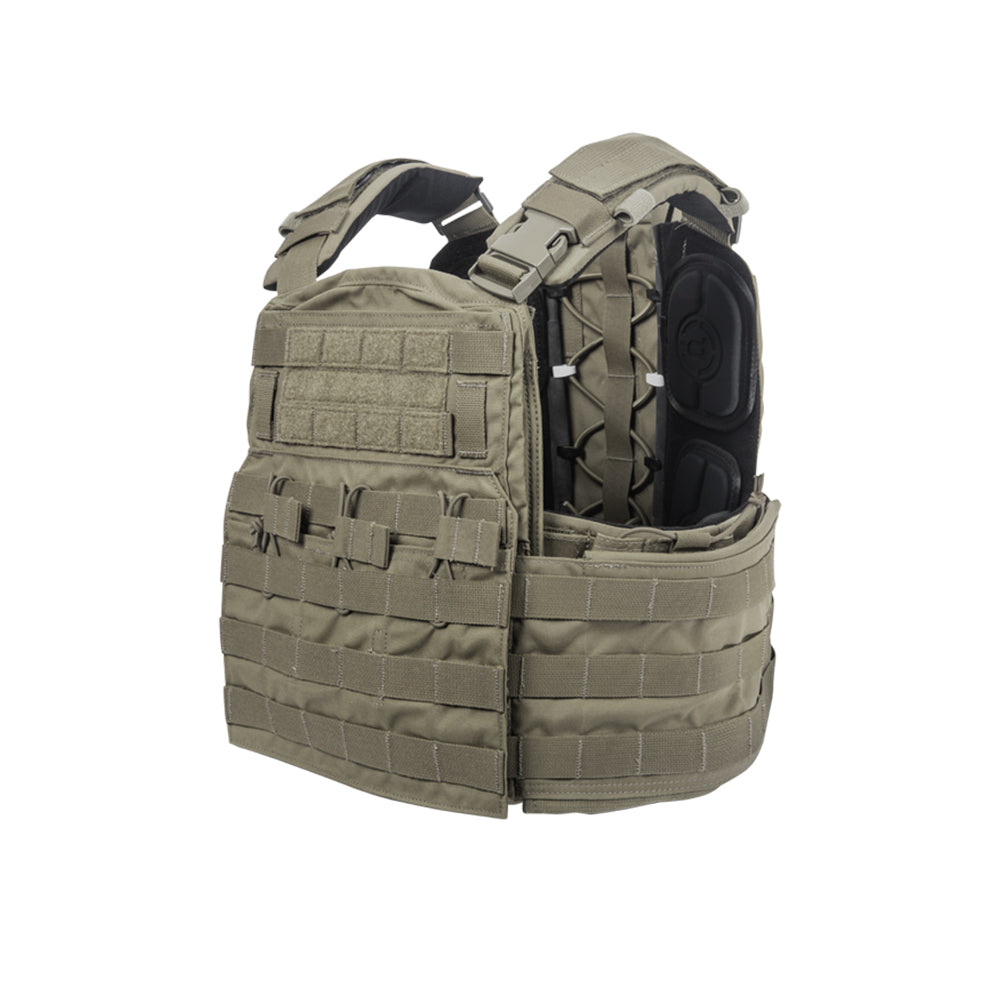 Crye CPC | Cage Plate Carrier w/ Doffing System, Mag, Radio & Admin Pouches (Like-New)