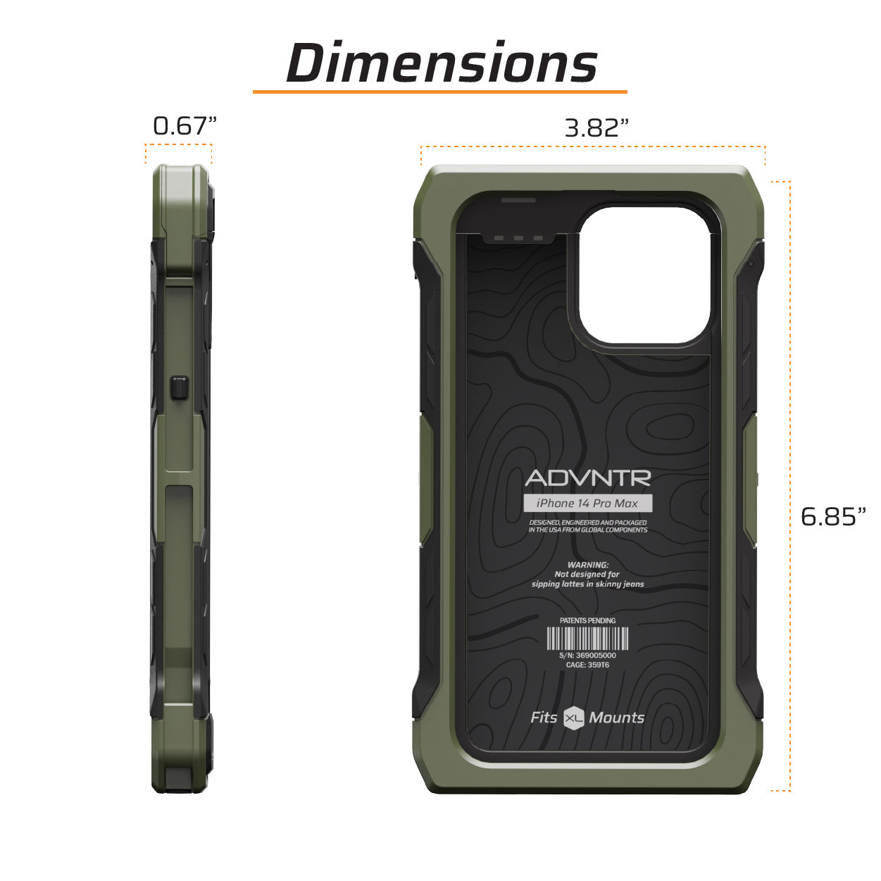 iPhone 14 Pro Max ADVNTR Phone Case | Made in USA