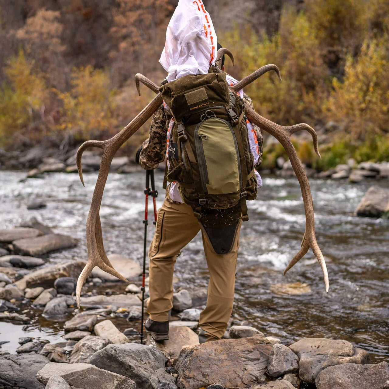 Eberlestock Team Elk Pack | Lightweight Hunting Pack w/ Rifle Scabbard