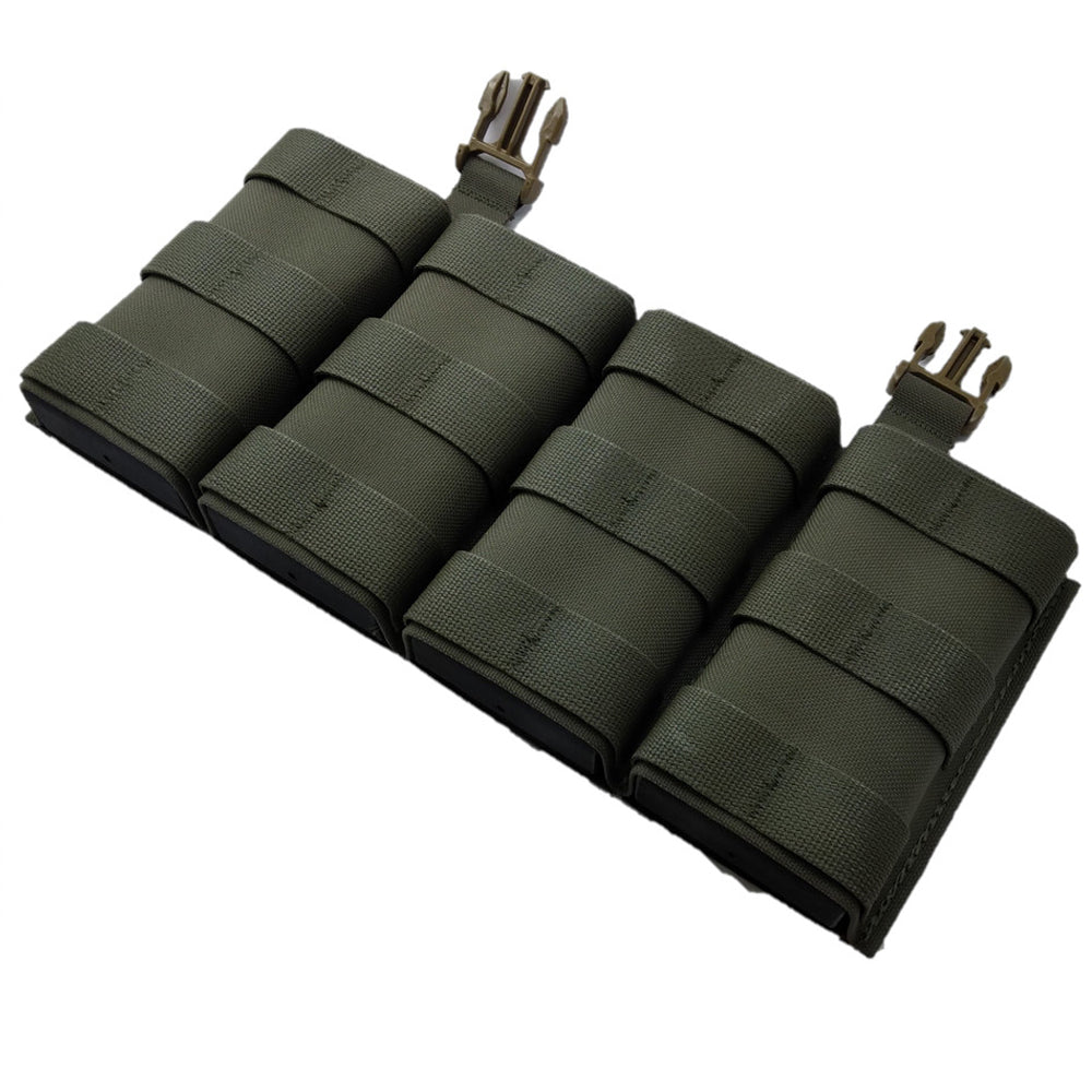 Esstac QUAD Daeodon Front Panel 5.56 Tall KYWI Pouch | with Front PALS Webbing