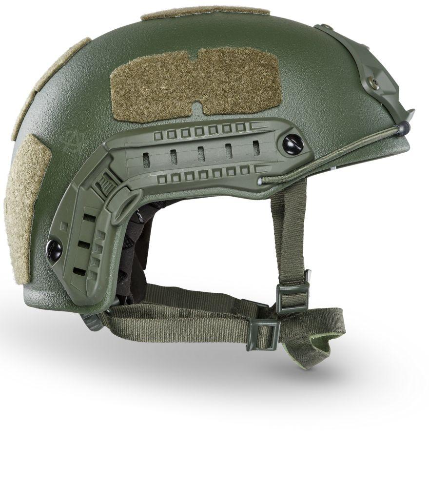 FAST High-Cut Ballistic Helmet | NIJ Level IIIA+ | Tan, Black, Green
