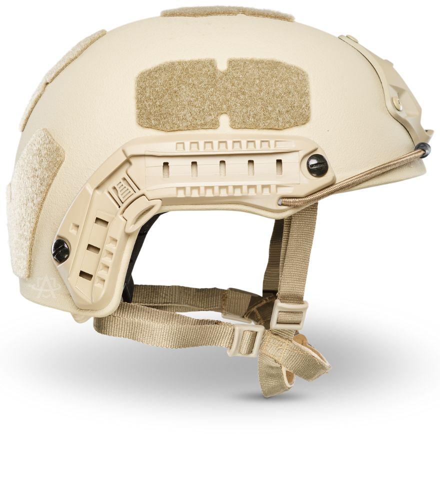 FAST High-Cut Ballistic Helmet | NIJ Level IIIA+ | Tan, Black, Green